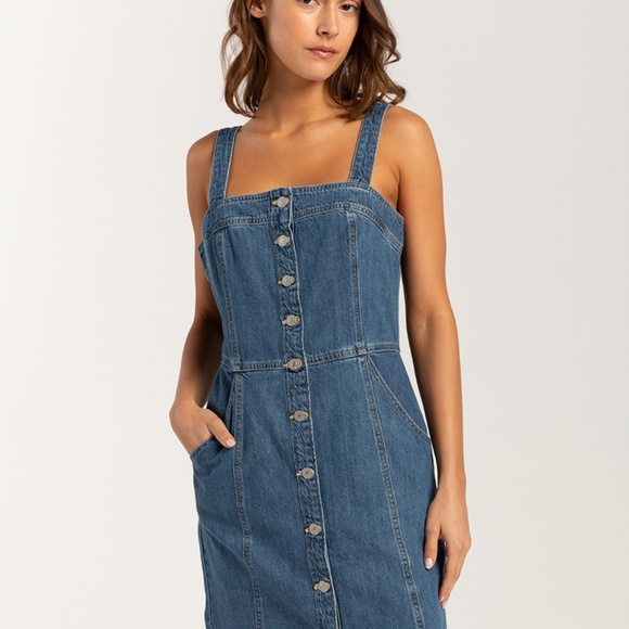 Levi's women's denim button-up dress - Picture 5 of 5
